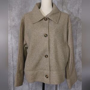 NWOT H&M Brown Pea Coat